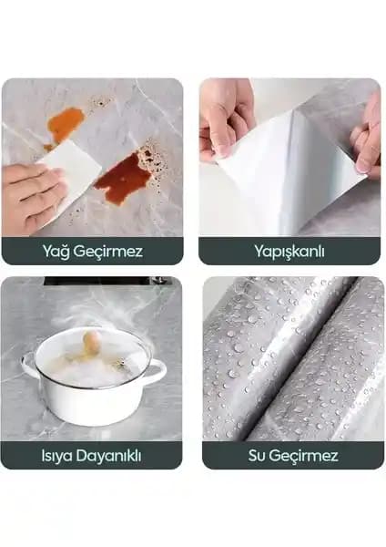 Pratik Yapışkanlı Mermer Desenli Kaplamalar: Estetik ve Dayanıklı Dekorasyon Çözümleri