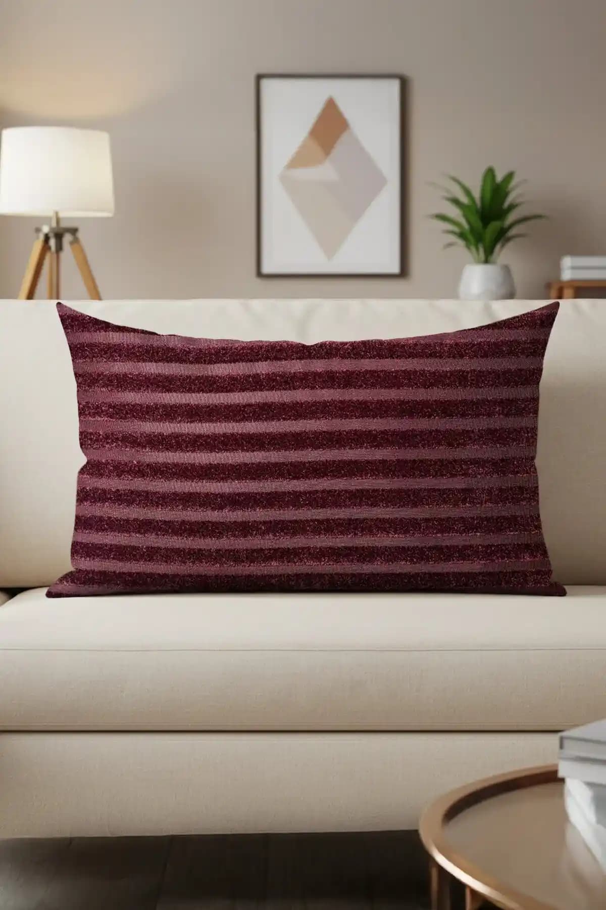 Rahat ve Şık Bordo Kırlent Kılıfı Modelleri İçin Modern Dekorasyon Seçenekleri