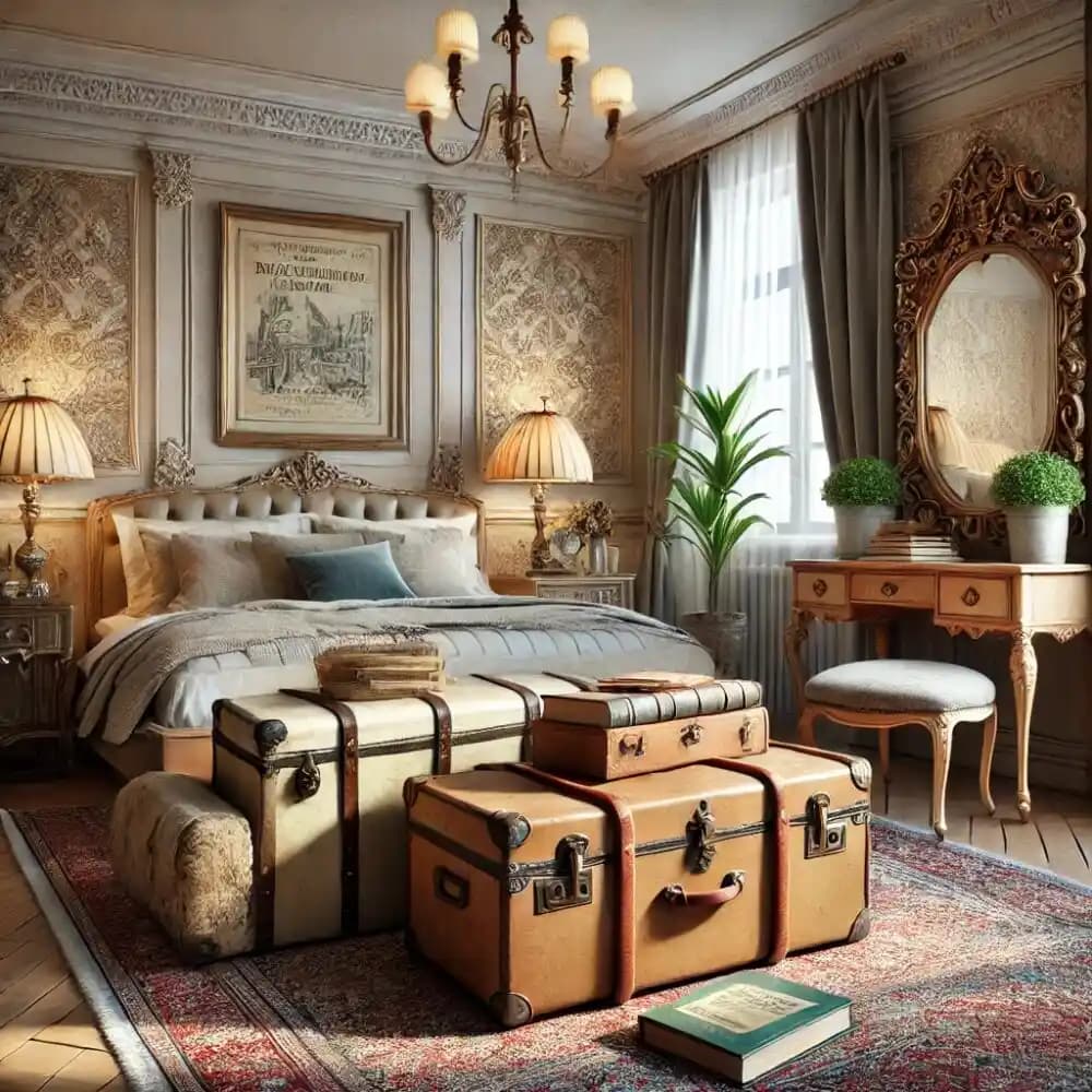 Retro Tarz Yatak Odası Mobilya ve Dekorasyon Rehberi: Modern ve Vintage Unsurların Uyumu