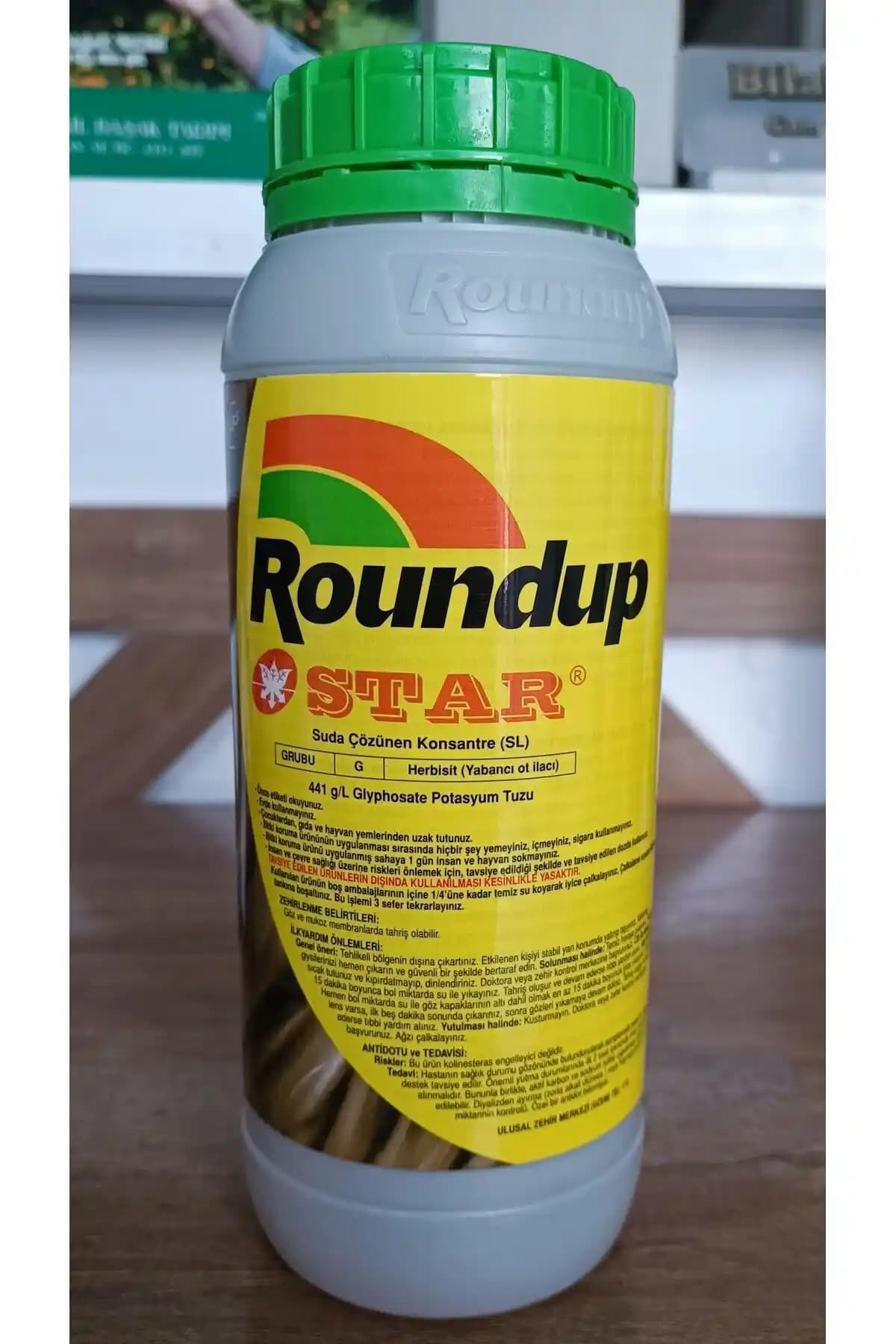 Roundup Star 1 Lt Yabani Ot Kontrolü ve Kurutma Ürünü Tarım ve İnşaat Sektörü İçin