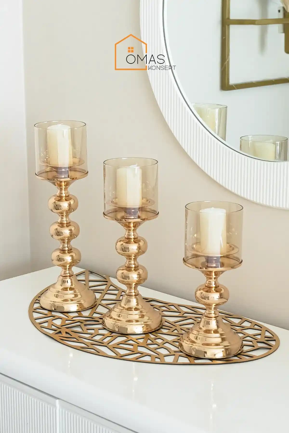 Şamdan Setleri: Dekorasyonda Estetik ve Fonksiyonelliğin Birlikteliği