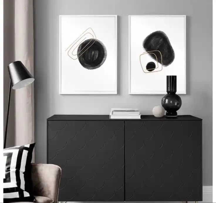 Siyah Tablo Modelleri ve Dekorasyonda Kullanım İpuçları