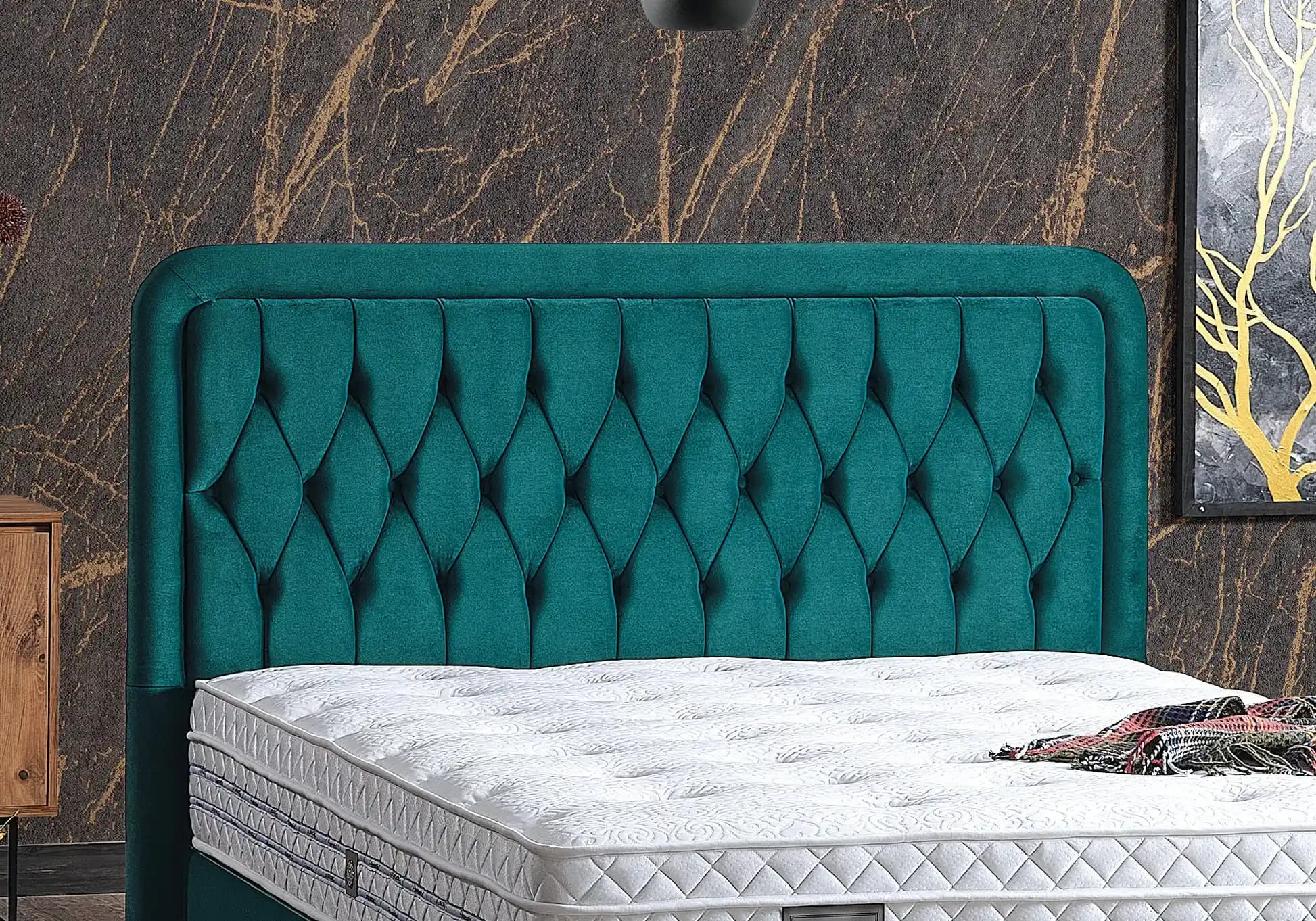 Yeşil Yatak Başlıklarıyla Dekorasyonda Doğal ve Şık Bir Dokunuş