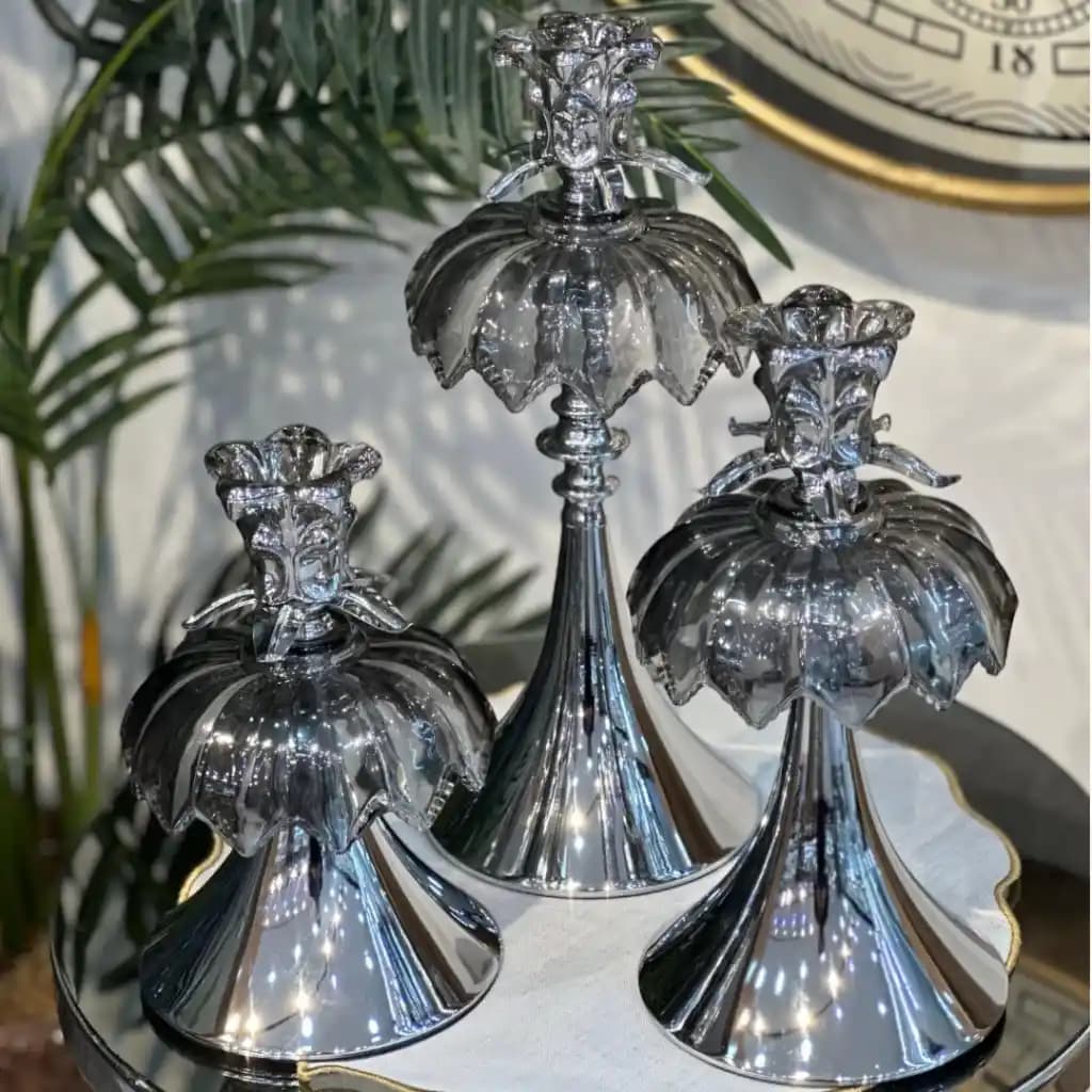 Zarif 3'lü Mumluk Setleri ile Dekorasyonda Şıklık ve Zarafet Yaratın