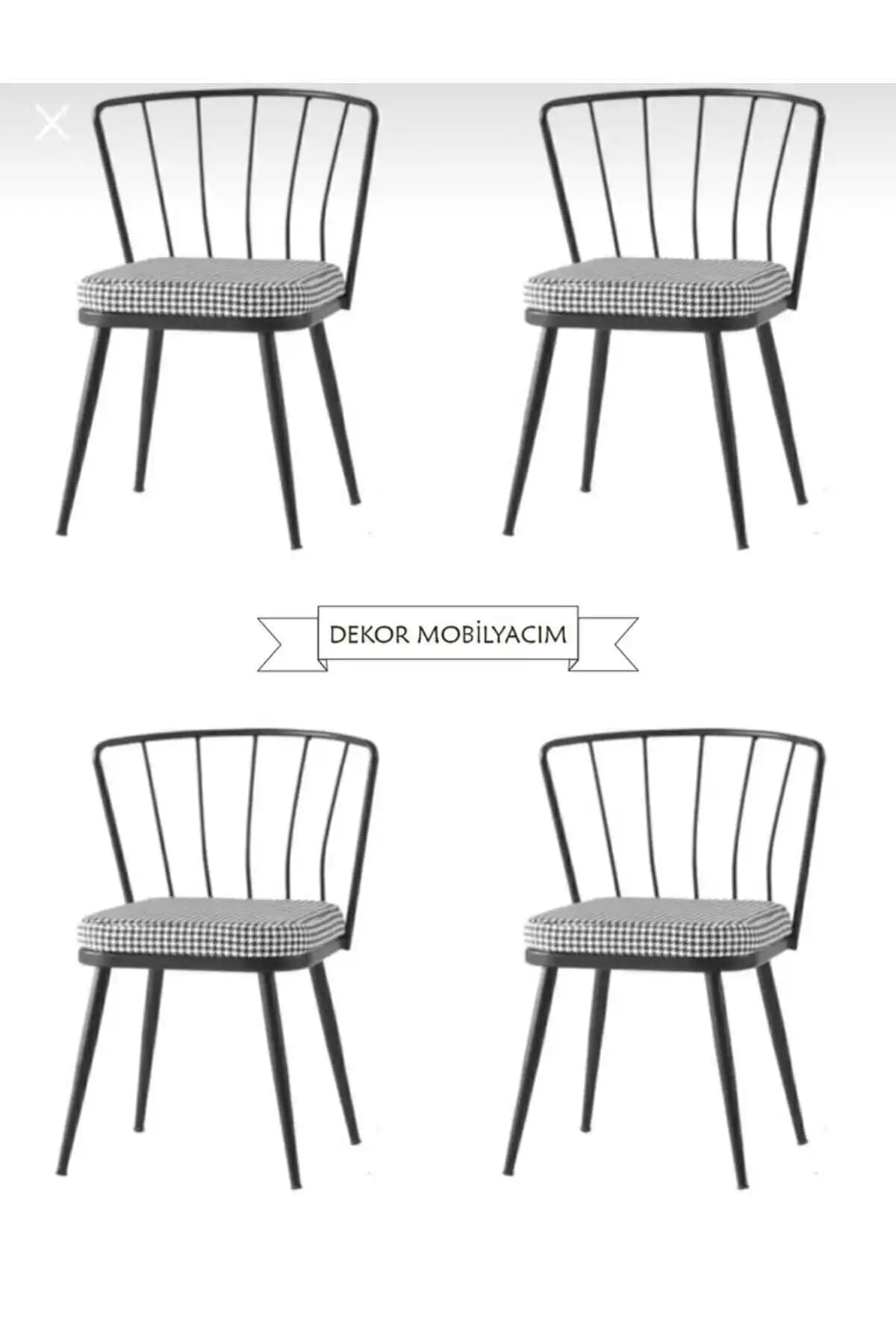 Dekor Mobilyacım ve Rani Mobilya Metal Sandalyeleri Karşılaştırması 1