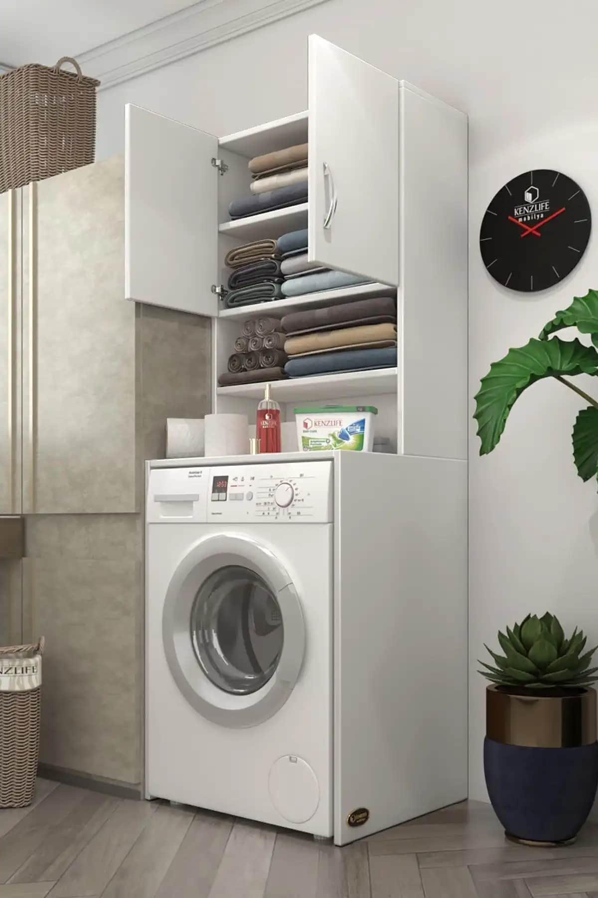 Kenzlife Çamaşır Makinesi Dolapları Hayzum ve Veronika Karşılaştırması