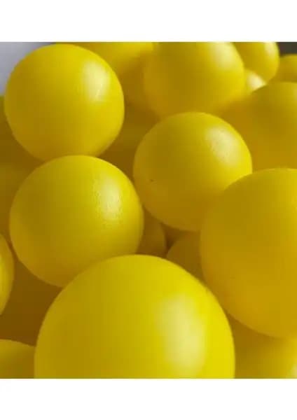 12 Adet Sarı Pinpon Topu Seti Çocuklar ve Yetişkinler İçin Çok Yönlü Oyun Ekipmanı