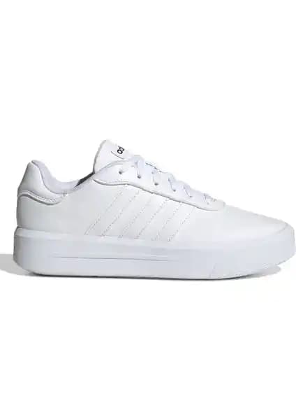 adidas COURT PLATFORM Beyaz Kadın Sneaker: Şıklık ve Konfor Sunan Modern Spor Ayakkabı