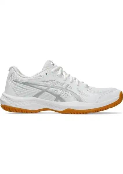 Asics Upcourt 6 Kadın Beyaz Voleybol Ayakkabısı Performans ve Şıklık Sunar
