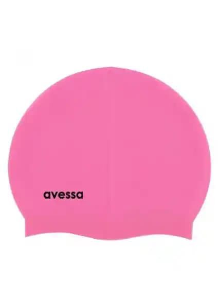 Avessa Deluxe Silikon Yüzücü Bonesi Pembe – Yüksek Kaliteli Konfor ve Dayanıklılık