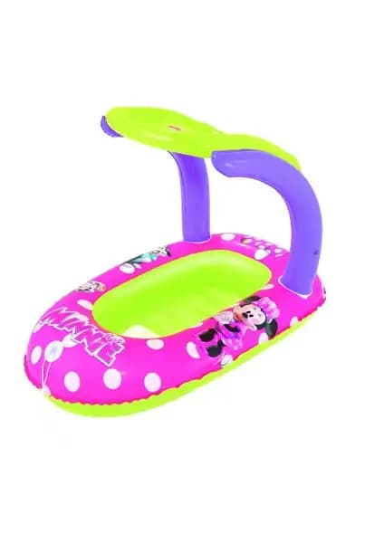 Bestway Mickey Mouse Minnie Çocuklar İçin Renkli Şişme Deniz Botu Güvenli ve Eğlenceli Kullanım