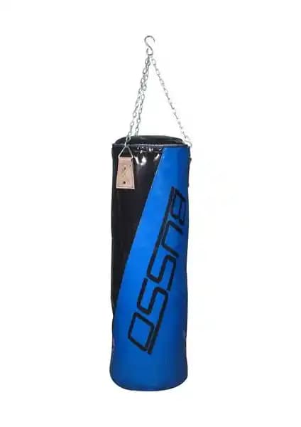 Busso Boks Torbası 60x25 cm dayanıklı ve zincirli modern spor ekipmanı