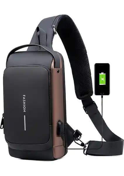 China Dolls Erkek Moda Omuz Çantası Modern Tasarım ve Çok Fonksiyonlu Özelliklerle