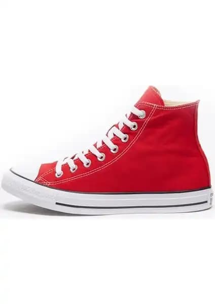 Converse Chuck Taylor All Star Hi Kırmızı Kadın Spor Ayakkabı Modasında Şıklık ve Konforun Buluşması