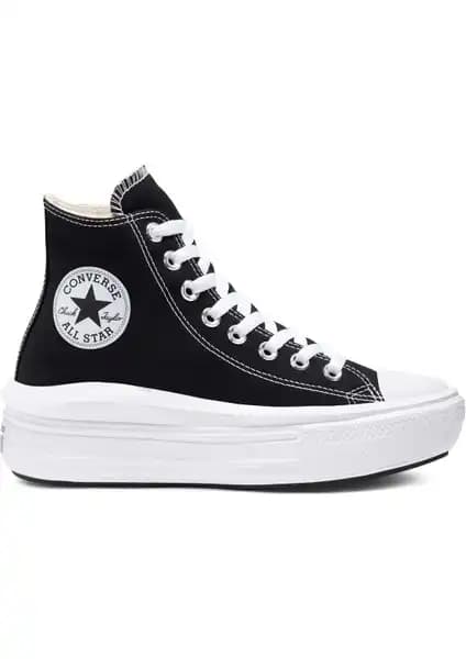 Converse Chuck Taylor All Star MOV Siyah Kadın Sneaker Günlük Kullanım İçin Uygun Şık ve Rahat Ayakkabı