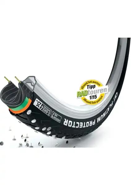 CST Dış Lastik Şehir Platınum Protector 26X1.75 Zırhlı Lastik Güçlendirilmiş Performans