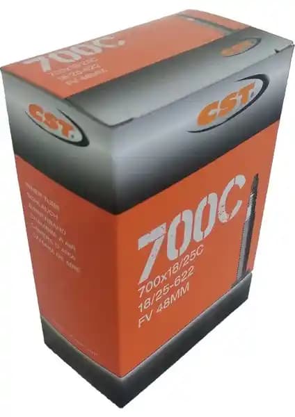 CST İç Lastik 700X18/25C Presta Sibop 48mm: Yüksek Performanslı ve Dayanıklı Bisiklet Lastiği