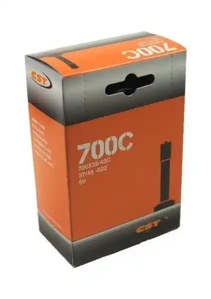 CST İç Lastik 700x35-43 48mm Kalın Sibop: Dayanıklı ve Performanslı Bisiklet İç Lastiği
