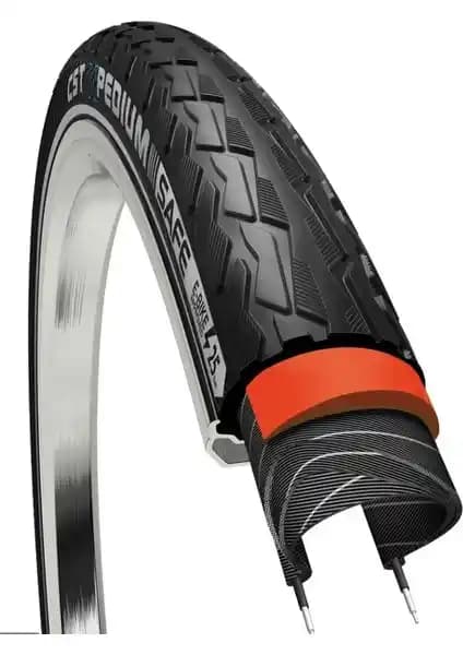 CST Xpedium Safe+ 700x25C Zırhlı Dış Lastik - Güvenli ve Dayanıklı Bisiklet Lastiği