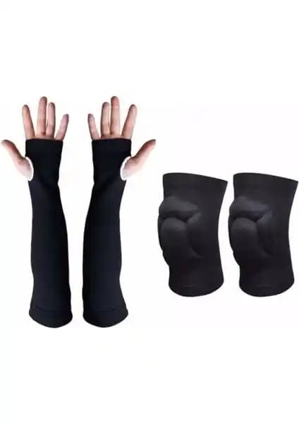 Davspor Voleybol Dizliği ve Kolluğu Seti Sporcular İçin Dayanıklı ve Esnek Destek Sağlar