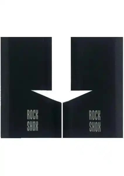 Doğa Rock Shox Baskılı Maşa Koruyucu Kılıfı - Dayanıklı ve Estetik Bisiklet Aksesuarı
