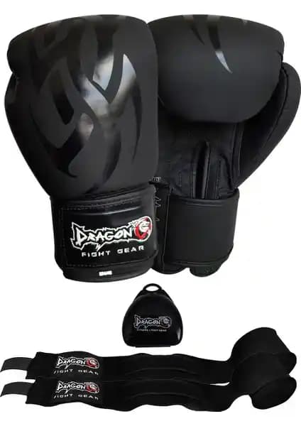 Dragon Black Mamba Spor Ekipmanları Seti: Boks Eldivenleri ve Aksesuarlar ile Güçlü Performans
