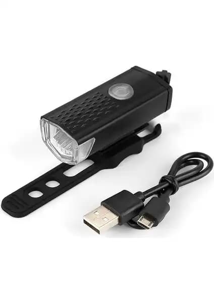 Dream Plus USB Şarjlı Bisiklet Ön Işığı: Güçlü ve Güvenilir Gece Sürüş Aydınlatması