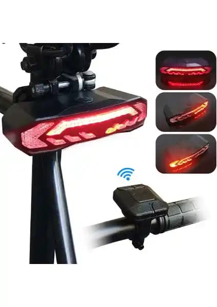 Duhaline Akıllı Bisiklet Arka Lambası Güvenlik ve Çok Fonksiyonlu Teknoloji
