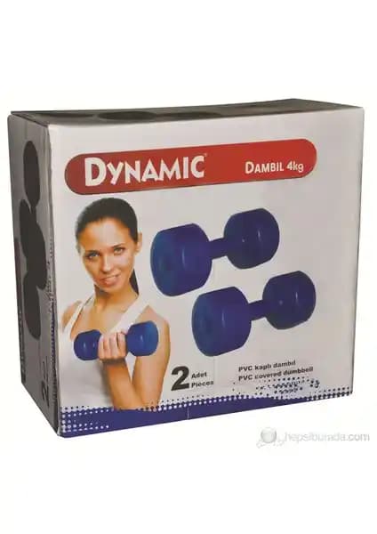 Dynamic Dynamıc Vinyl Dumbbell: Hafif ve Çok Yönlü Evde Kullanım İçin Uygun Ağırlık Seçeneği
