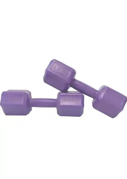 Ecgspor 2.5 kg Mor Dambıl Seti: Hafif ve Dayanıklı Spor Ekipmanı Öne Çıkan Özellikleri