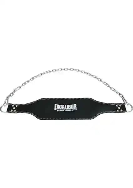 Excalibur Siyah Zincirli Dips Ağırlık Kemeri Güç ve Konfor Sağlayan Spor Ekipmanı