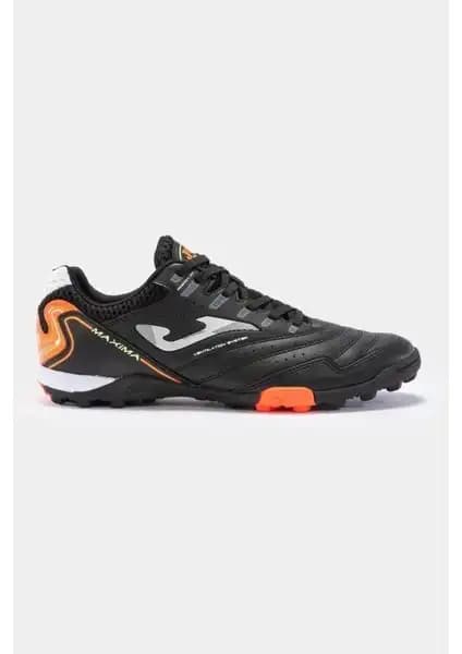 Joma Maxima 2301 Siyah Turuncu Halı Saha Kramponu Performans ve Şıklık Bir Arada