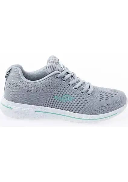 Jump 24937 Kadın Açık Gri Mint Yeşili Spor Ayakkabısı Modern Tasarım ve Konfor Sunar