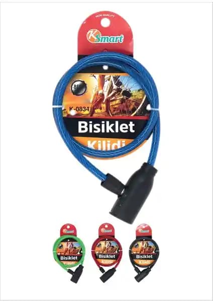 Ksmart K-0834 Bisiklet Kilidi Güçlü Güvenlik ve Dayanıklı Malzeme Özellikleri