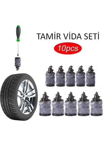 Lastik Tamir Kiti Kauçuk Vida Seti ile Hızlı ve Güvenilir Onarım Çözümü
