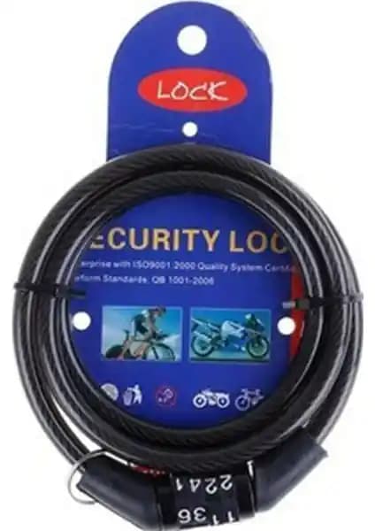 Mobee Lock 12X1200 mm Güvenli ve Pratik Bisiklet ve Motor Kilidi Çözümü