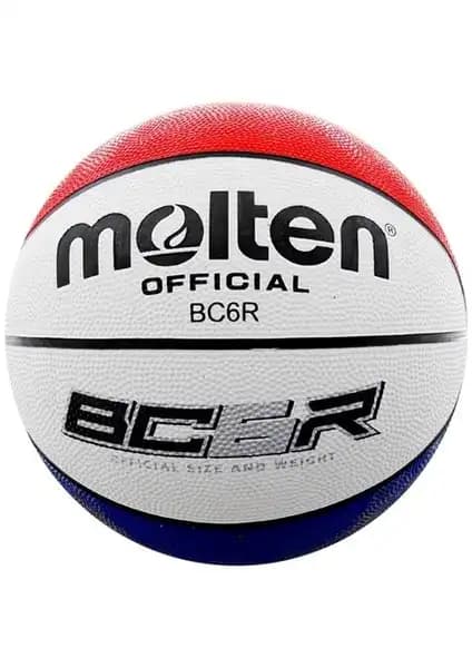 Molten No:6 BC6R2-T/W/R/B Basketbol Topu: Dayanıklı ve Eğlenceli Oyun Deneyimi
