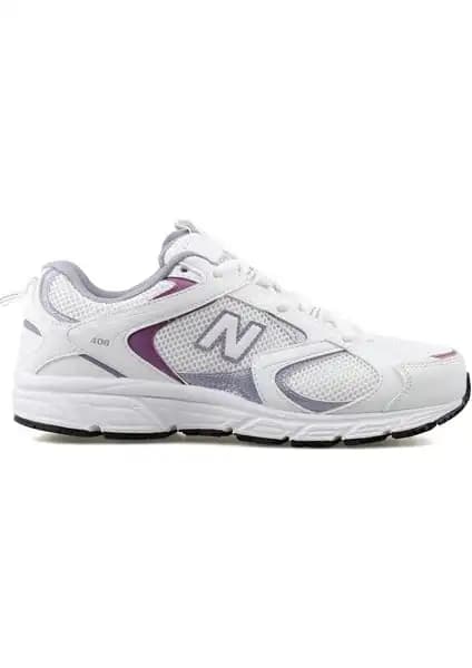 New Balance 408 Beyaz Unisex Spor Ayakkabı Modern Tasarım ve Konfor Sunar