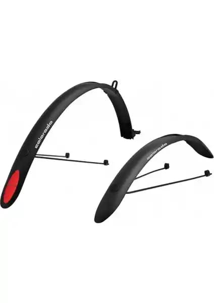 Polisport Colorado 28 İnç Siyah Çamurluk: Dayanıklı ve Estetik Bisiklet Koruma Parçası