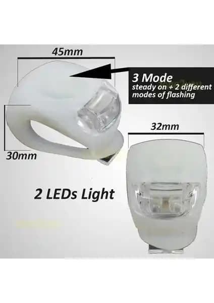 Pratik Bisiklet Flaşörü: Güçlü ve Çok Yönlü LED Işık Seti ile Güvenli Sürüş