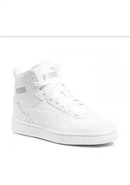 Puma 374687 07 Rebound Joy JR Beyaz Kadın Spor Ayakkabısı Günlük ve Spor Kullanımı İçin