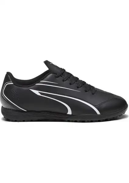 Puma VITORIA TT Jr Siyah Unisex Halı Saha Ayakkabısı: Yüksek Performans ve Şık Tasarım