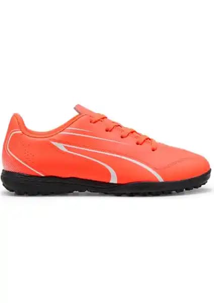 Puma Vitória Tt Jr Turuncu Unisex Halı Saha Ayakkabısı Modern Tasarım ve Yüksek Performans