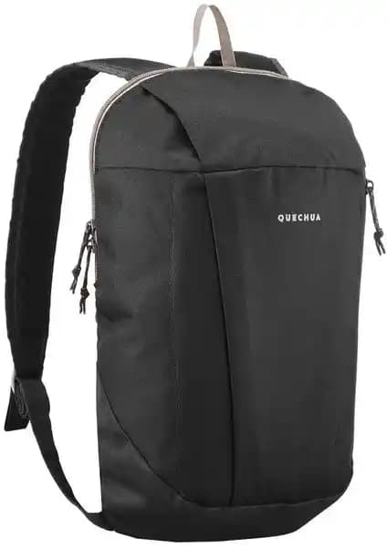 Quechua Siyah Sırt Çantası 10 Lt Hafif ve Dayanıklı Doğa Yürüyüşü Çantası