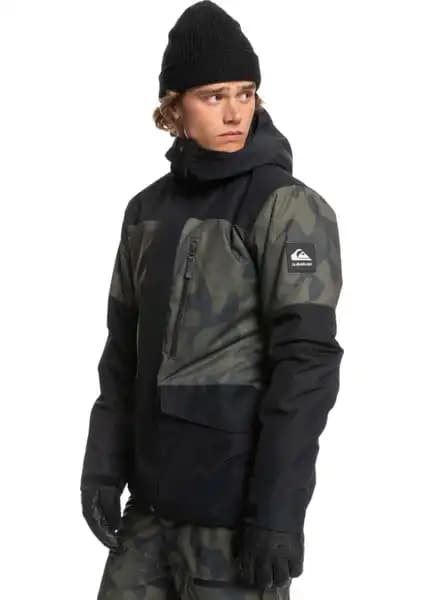 Quiksilver Mission Printed Block Erkek Su Geçirmez Snowboard Montu İnceleme ve Detaylar