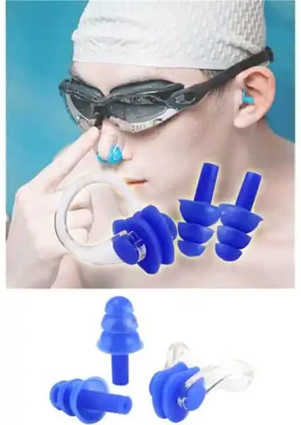 Ramdet Kulak ve Burun Tıkacı Havuz Seti Yüzme Konforu ve Koruma Sağlayan Tasarım
