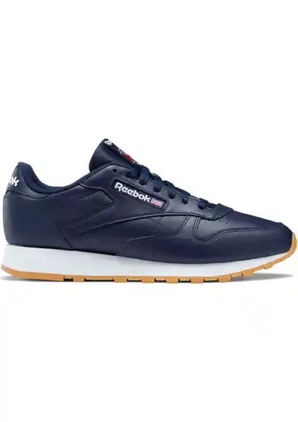 Reebok Classic Leather Lacivert Sneaker Kadınlar İçin Şık ve Konforlu Günlük Ayakkabı