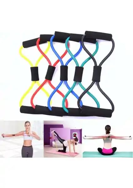 Rennway Pilates Egzersiz Direnç Lastiği: Çok Yönlü Kullanım ve Gelişmiş Performans İçin