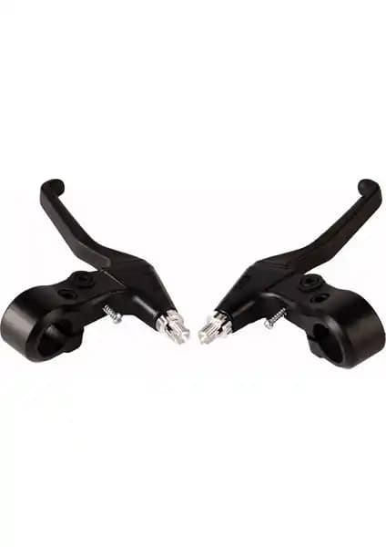 S-SHINE V-Fren Kolu Siyah Plastik Dayanıklı ve Ergonomik Çift Taraflı Fren Kolu