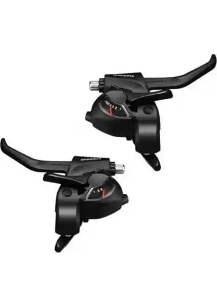 Shimano Tourney ST-EF41 3X7 Vites ve Fren Kolu Seti: Dayanıklı ve Güvenilir Bisiklet Parçası